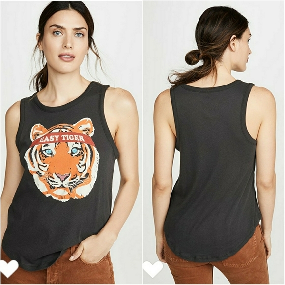 CHASER // ltd ed easy tiger sleeveless super soft vintage feel tee tshirt - Picture 15 of 16